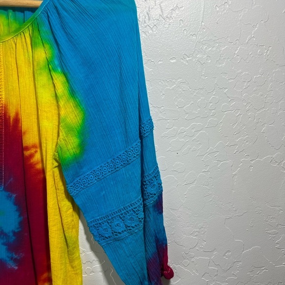 Hearts of Palm Tie-Dye Tunic | Small - Picture 9 of 12